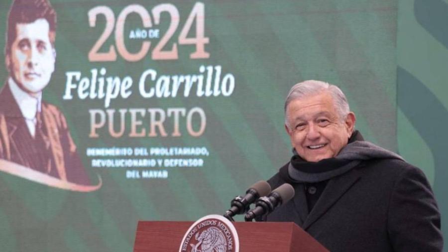 Voy a entregar la banda presidencial a la justicia: AMLO