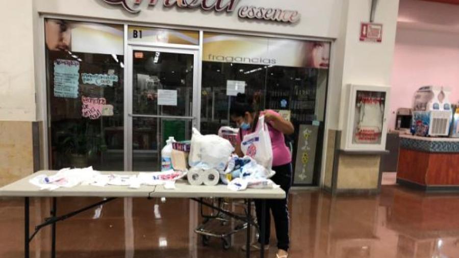 Intensifican medidas sanitarias en supermercados