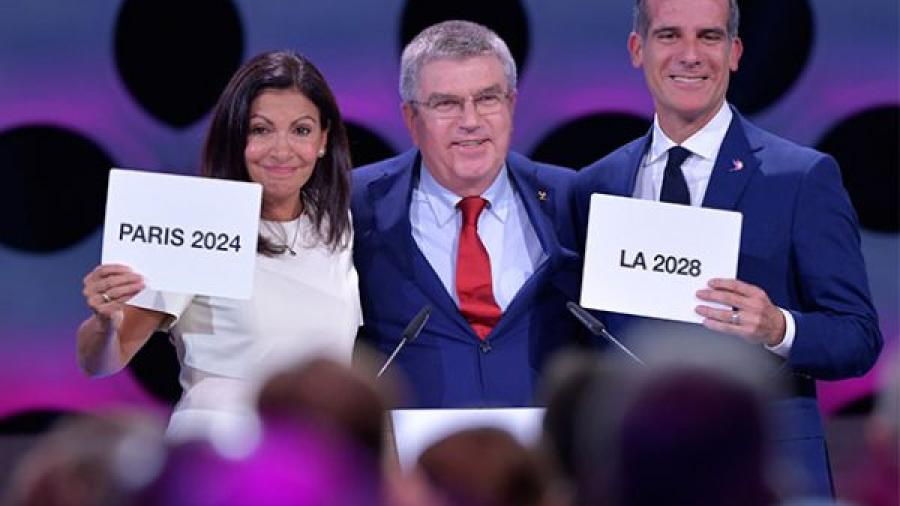 Oficializan a París y LA como sedes olímpicas en 2024 y 2028