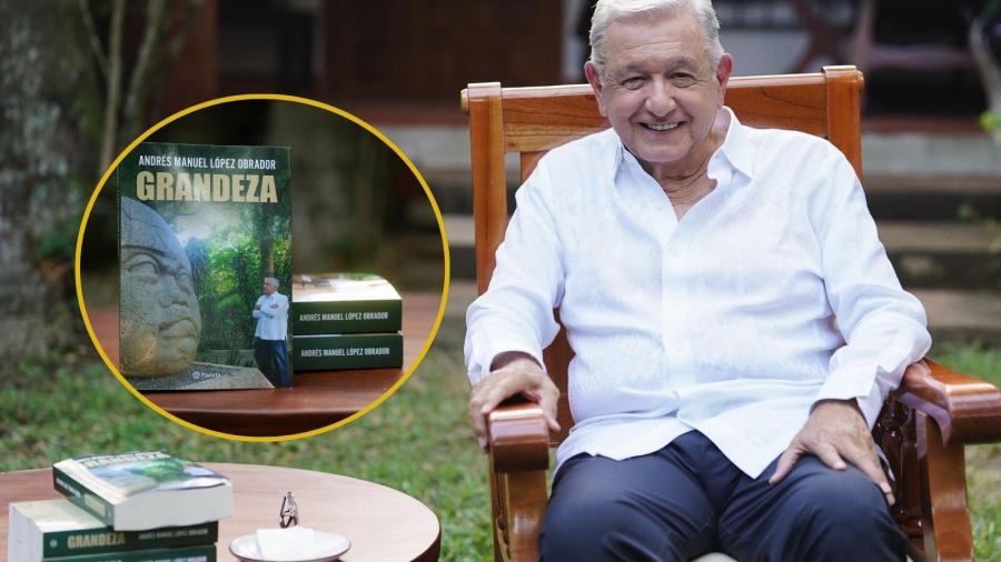AMLO reaparece en video para promocionar su libro “Grandeza”