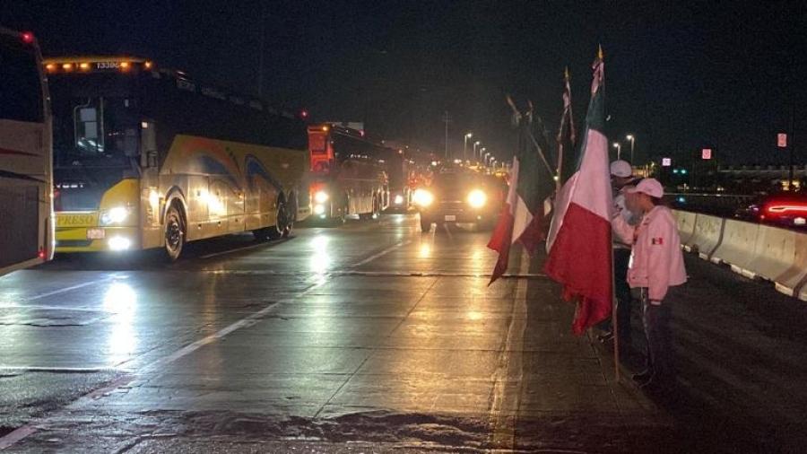 Cruzará caravana de paisanos próxima semana