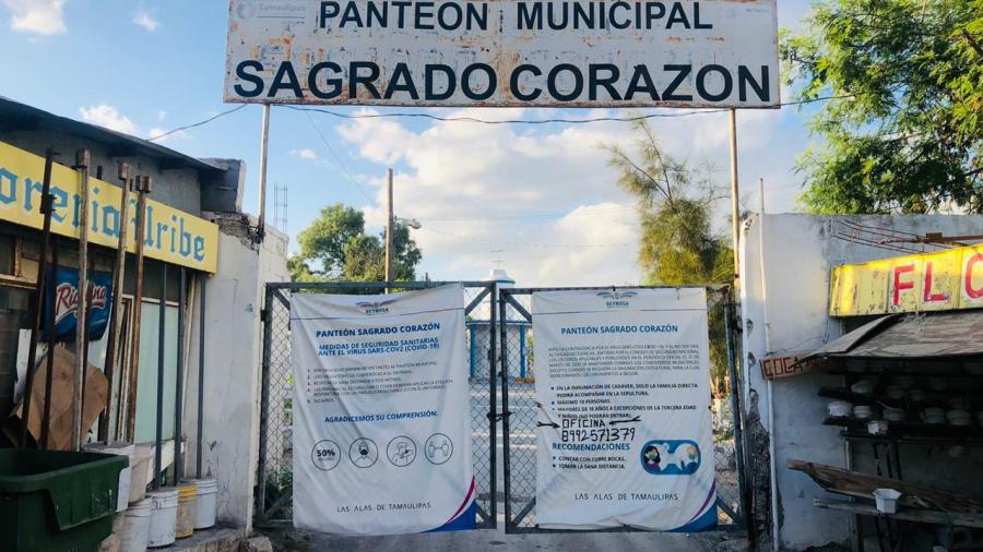 Determina Secretaría de Salud cierre temporal de panteones en Reynosa