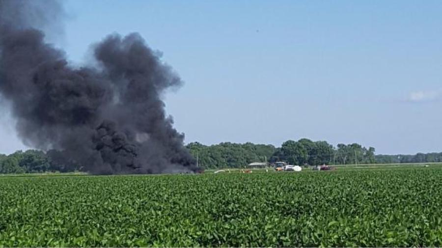 Accidente de avión militar en Mississippi deja 16 muertos