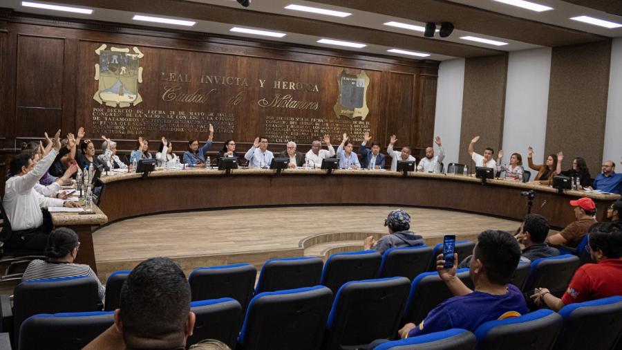 Aprueba Ayuntamiento de Matamoros puntos de acuerdo en la septuagésima primera sesión ordinaria  