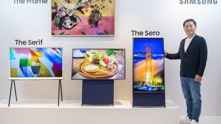 Samsung presenta su televisor vertical para conquistar a los millennials
