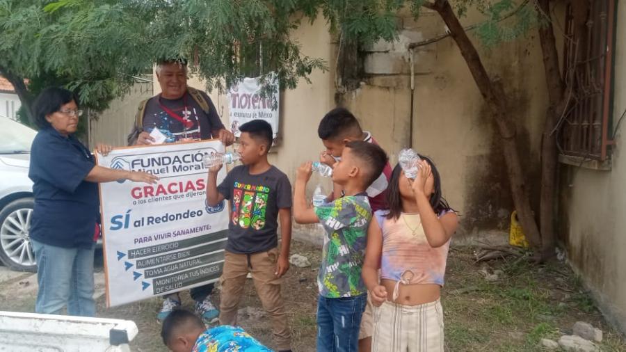 Promueve “Fundación Miguel Morales” hidratación saludable