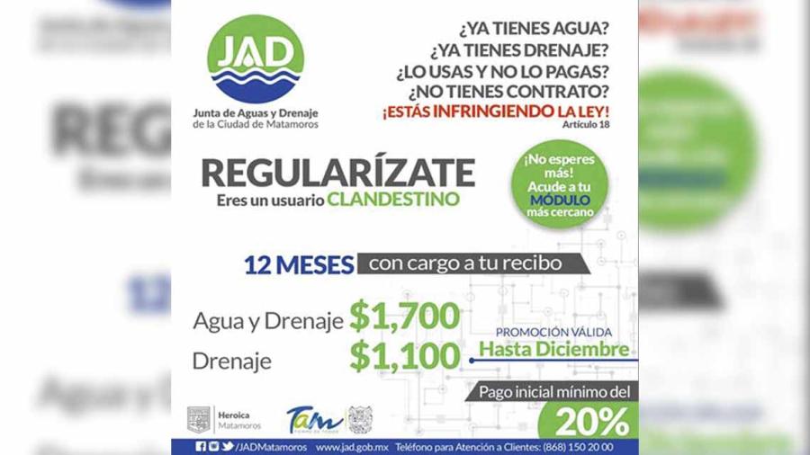 JAD ofrece descuentos en contrato