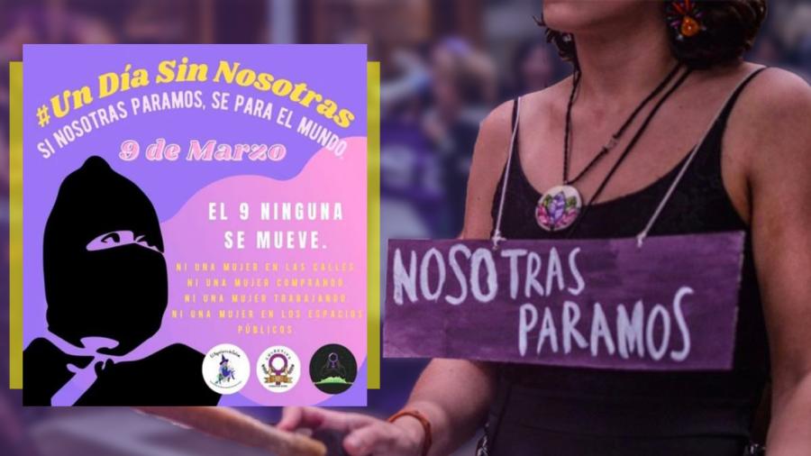 #UnDíaSinNosotras: Colectivos feministas convocan al Paro Nacional de Mujeres el próximo 9 de marzo 