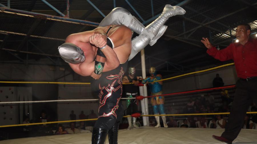 El Santo Jr. en Reynosa