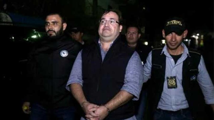 Fijan fecha a Javier Duarte para notificarle la extradición