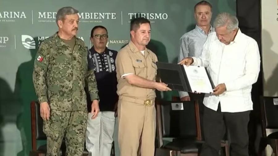 Nombra AMLO al Capital Jesús Salvador de Olaguibel como gobernador de las Islas Marías 