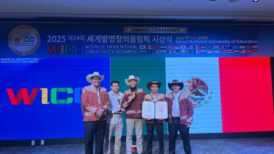 Triunfo histórico: conquistan estudiantes tamaulipecos oro y Grand Prize en WICO 2025 en Corea del Sur