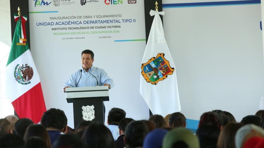 Inaugura FGCV infraestructura educativa en el Tec Victoria