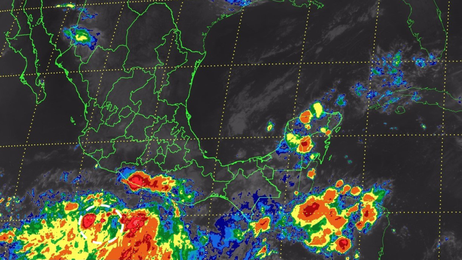 Se espera formación de depresión tropical al sur de Guerrero