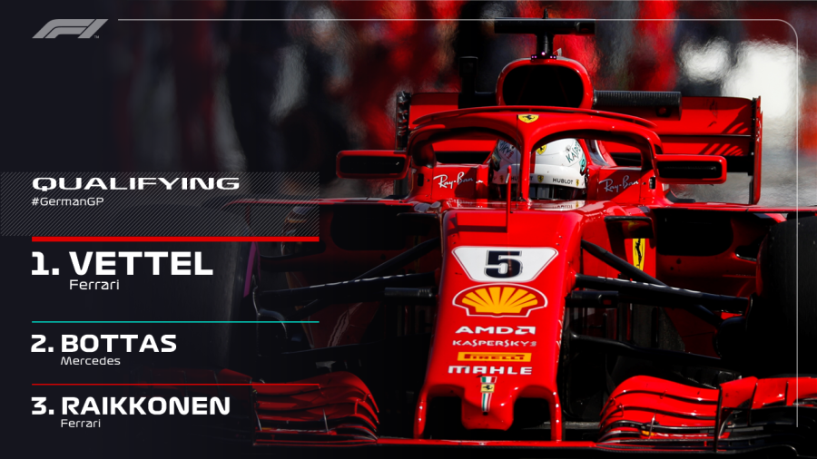 Vettel consigue la Pole en el GP de Alemania