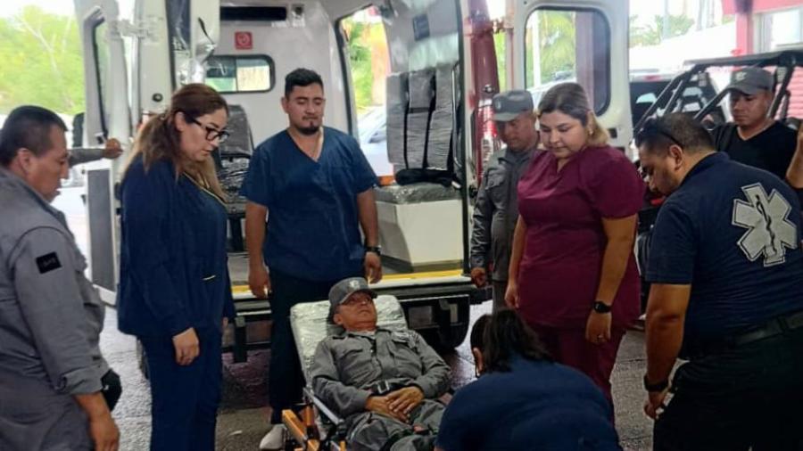 Reciben custodios penitenciarios y área médica del CEDES Laredo capacitación en primeros auxilios