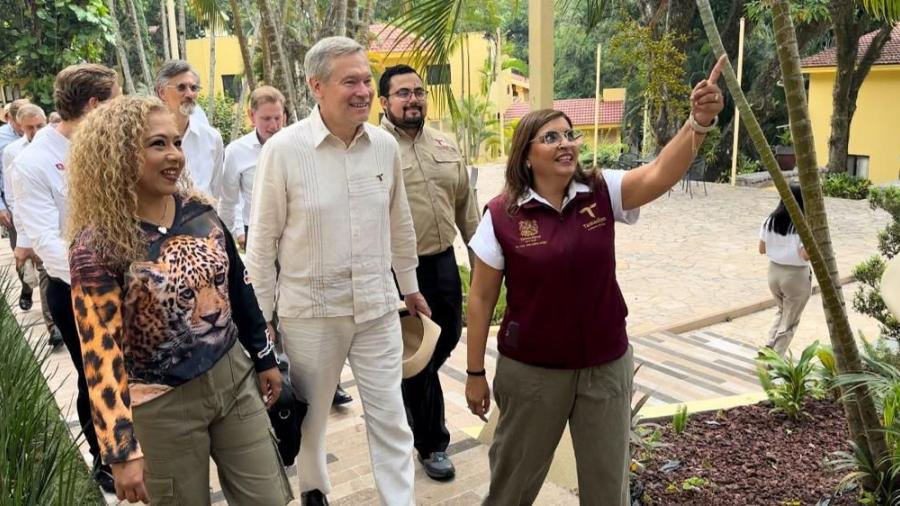 Embajadores de la UE visitan la reserva de la Biósfera "El Cielo" en Tamaulipas