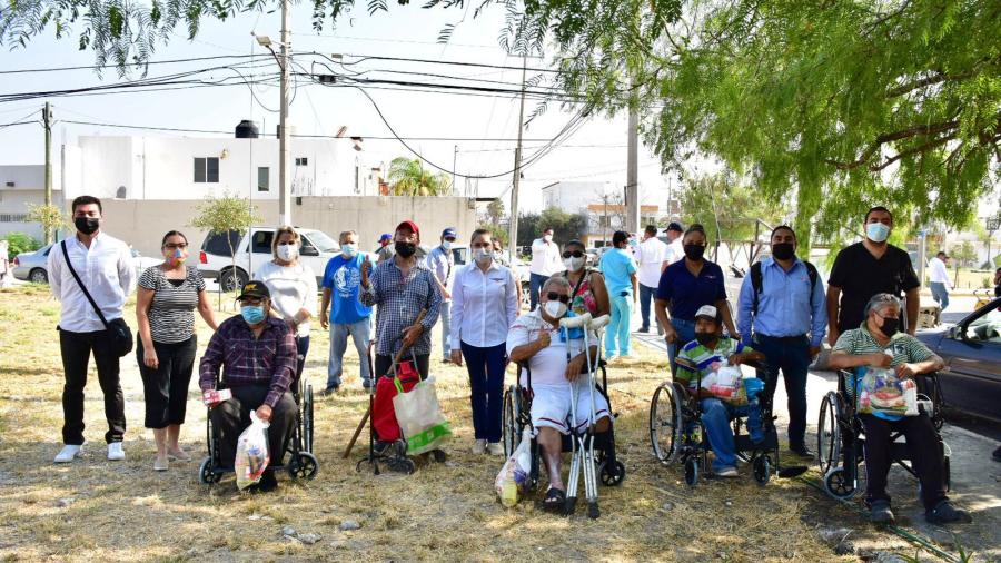 “DIF Reynosa en tu Casa” visitó a las familias de las Colonias Fuentes Sección Lomas y Fundadores 