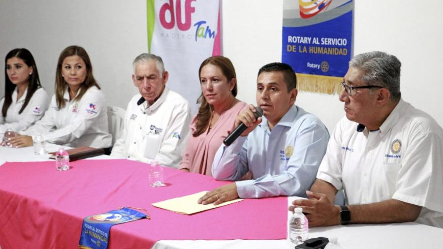 Recibe DIF Madero donativo de equipo hospitalario 