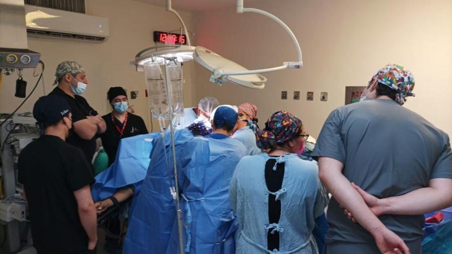 Realizan con éxito trasplante multiorgánico en Hospital General de Tampico.