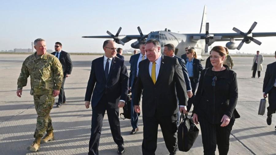 Mike Pompeo visita por sorpresa a Bagdad 