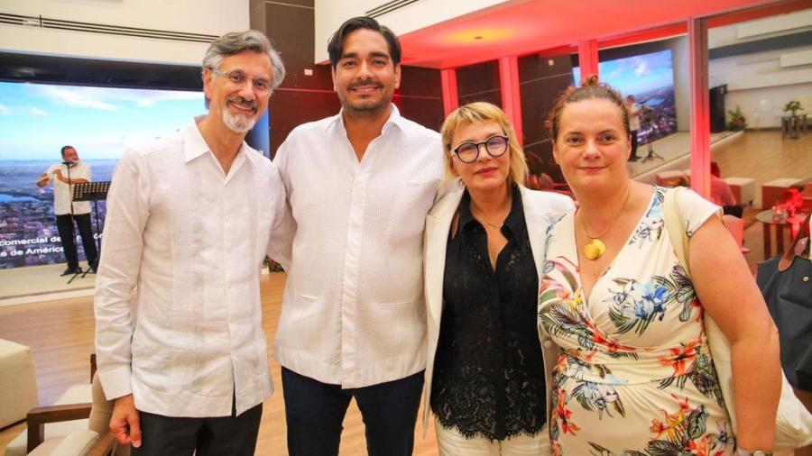 Resalta Carlos Peña virtudes de Reynosa ante Embajadores de la Unión Europea 