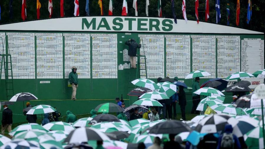 El Masters de Augusta suspende su tercera ronda por inclemencias del clima