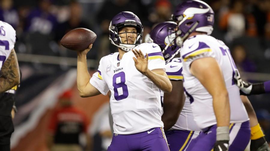 Vikingos derrotan a los Osos de Chicago