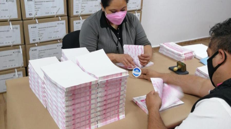 Listo INE Reynosa con 353 casillas para revocación de mandato
