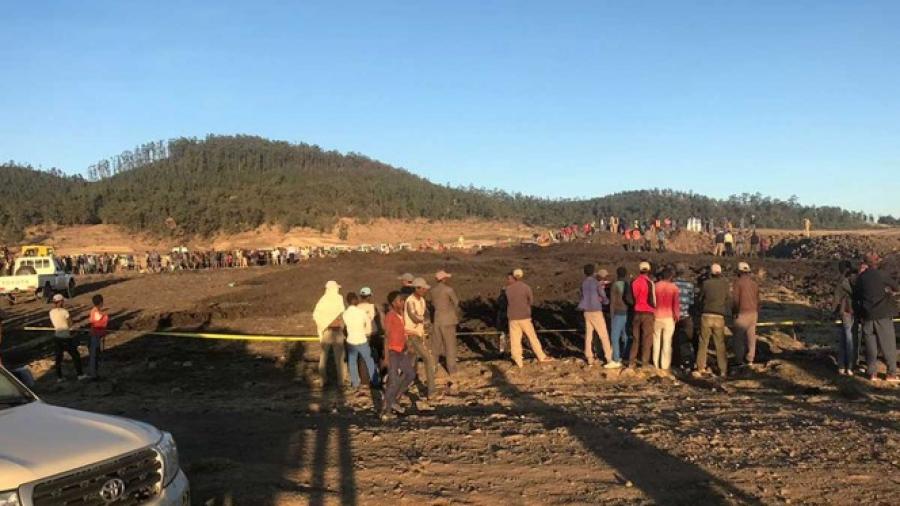 157 fallecidos por accidente de avión en Etiopía