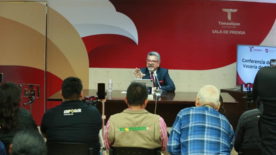 No habrá tregua para construir la paz que Tamaulipas necesita: Vocero de Seguridad