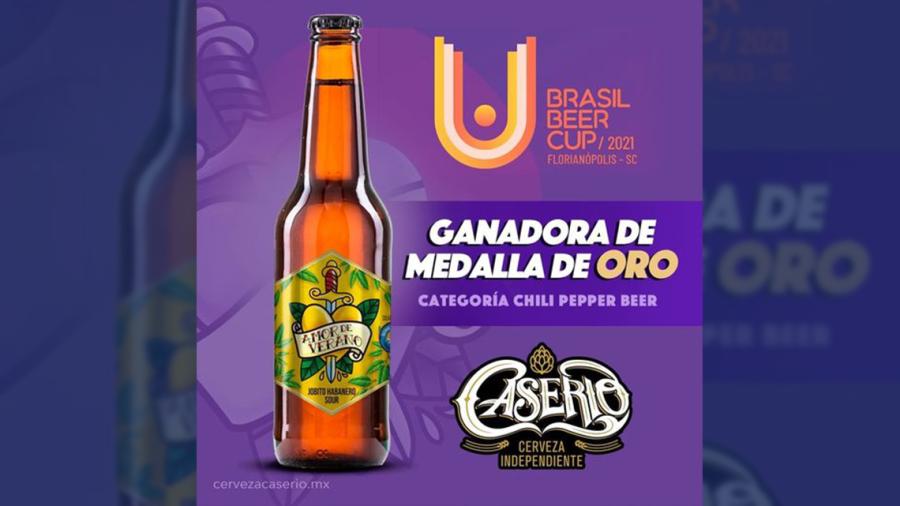 Triunfando: Cerveza tampiqueña de jobito y habanero conquista competencia brasileña