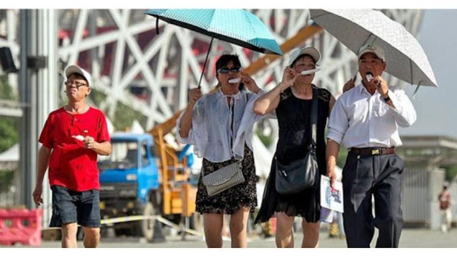 China vive temperaturas más altas en 57 años