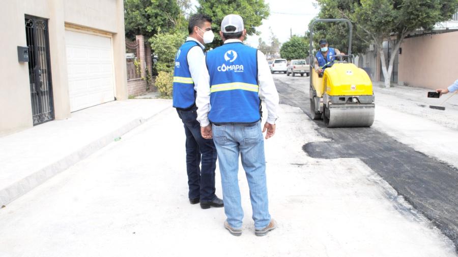 Cumple COMAPA con usuarios de la Bermúdez