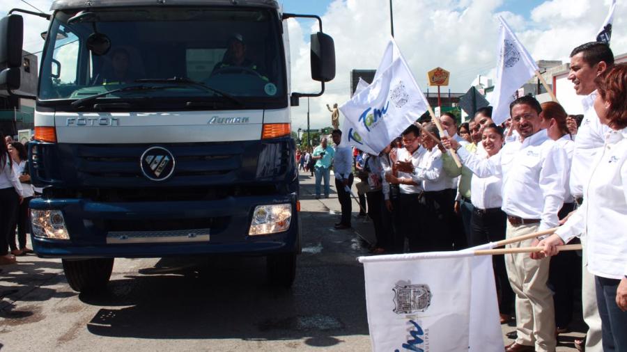 Madero cumple con finanzas responsables  y entrega patrimonio vehicular