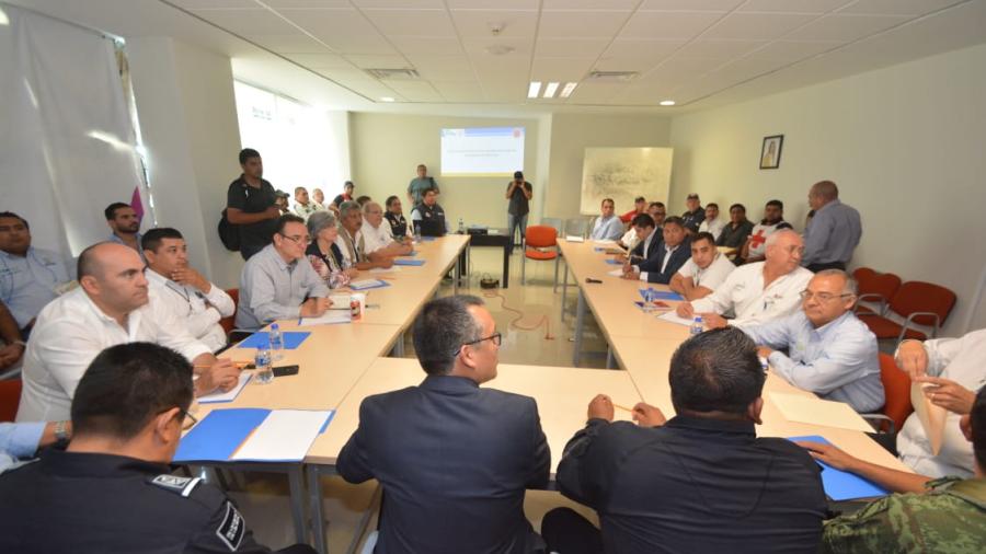 Analizan plan de contingencia en Reunión del Consejo Municipal de Protección Civil