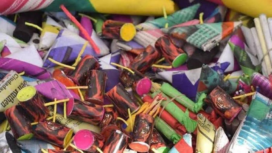 Atiende Cruz Roja a 5 personas con lesiones por pirotécnia 