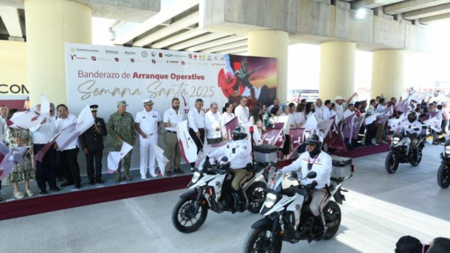 Arranca Gobernador de Tamaulipas Operativo Semana Santa 2025