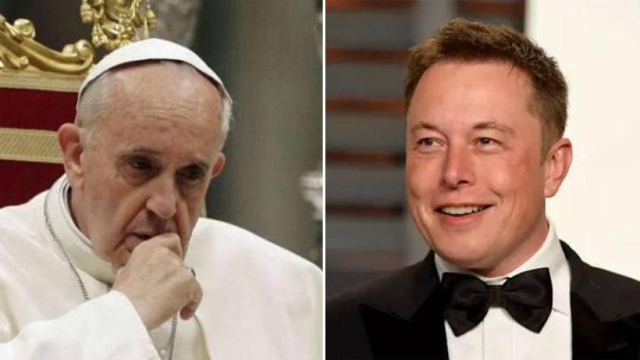 El Papa Francisco se reúne con Elon Musk en Santa Marta 