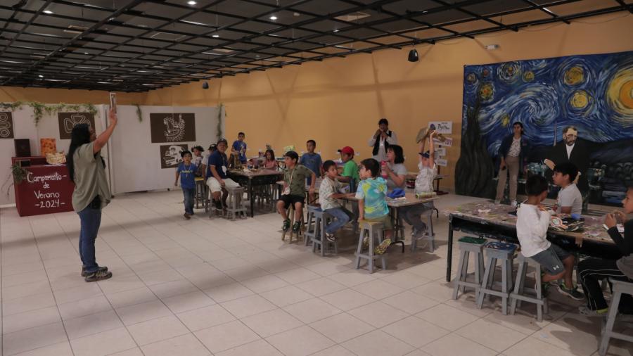 Culmina campamento de verano en el centro cultural