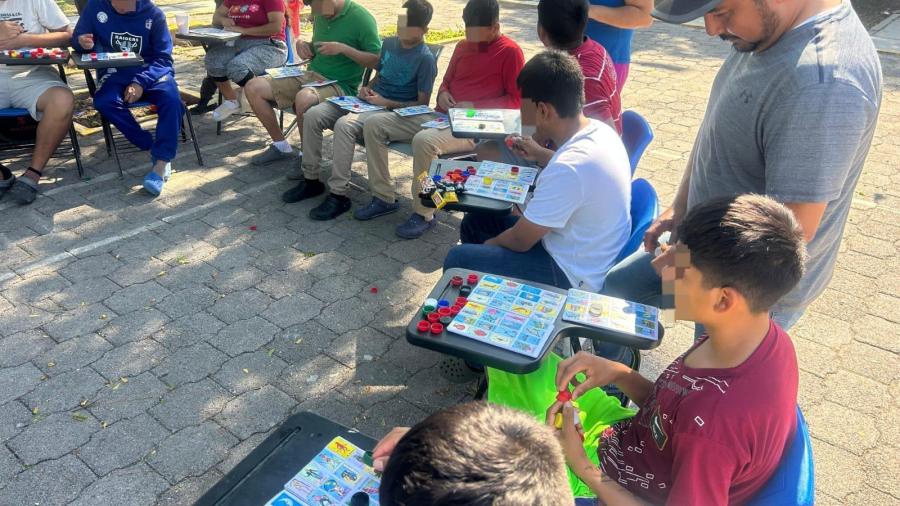 Celebran fiestas decembrinas con deporte y convivencia menores en internamiento