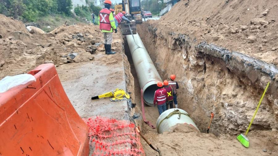 Rehabilita Obras Públicas red de agua potable en Ciudad Madero