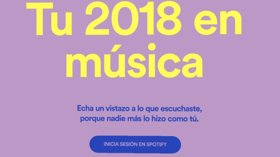Tu 2018 en música de Spotify