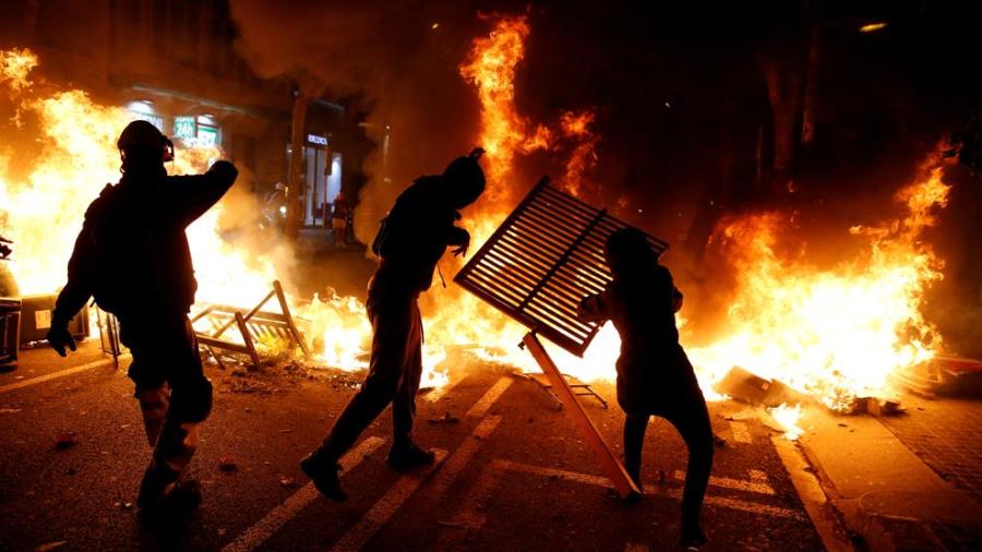 Se intensifican las protestas en Cataluña