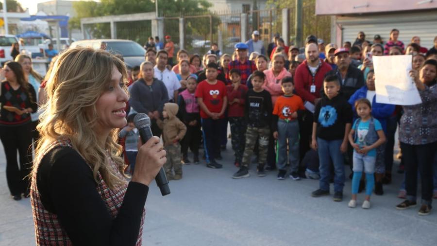 Inauguran familias y alcaldesa obras por casi 23 mdp