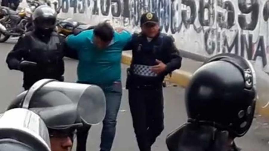 Detenidos por disturbios en Tláhuac, son enviados al Reclusorio Norte