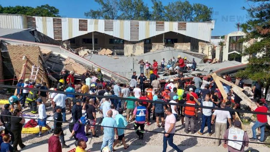 Sube a 12 la cifra de fallecidos por derrumbe de Iglesia en Ciudad Madero