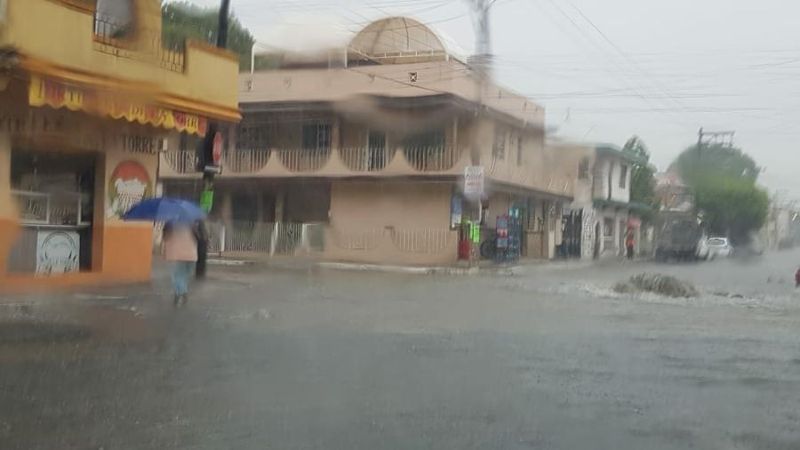  Lluvias inundan calles del sur de Tamaulipas