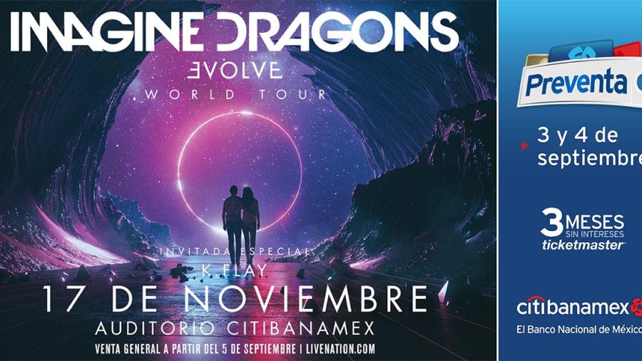 Imagine Dragons anuncia concierto en Monterrey