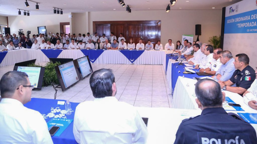 Respalda Alcalde de Madero medidas de prevención ante huracanes